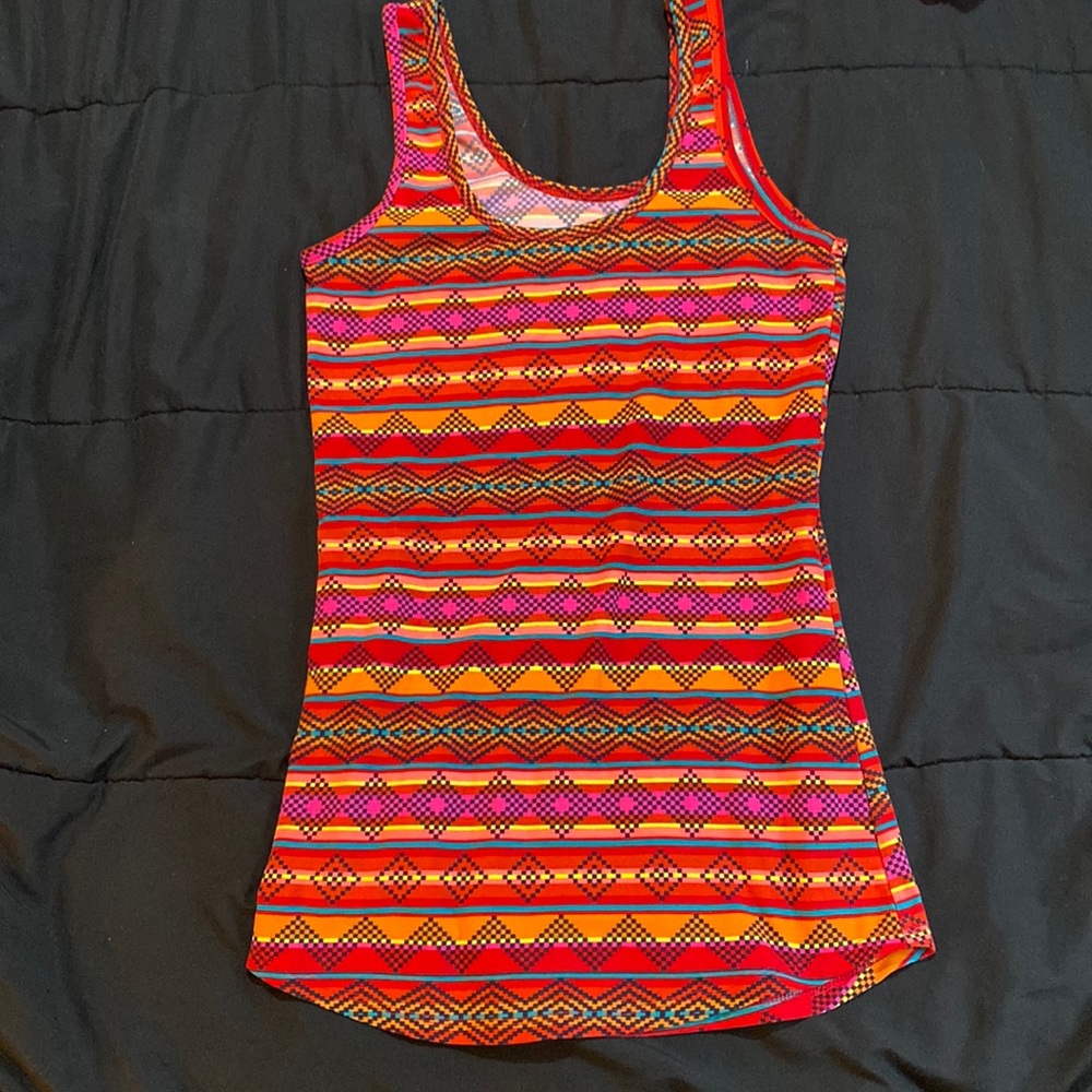 Aztec style tank top